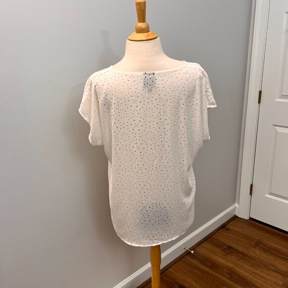 Bobeau Laser Cut Lace Top Soprano Pink Top Bundle Sz L - Picture 9 of 15